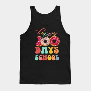 100th days of school girls boys Funny kindergarten Teachers Tank Top